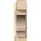 Ekena Millwork Balboa Block Rough Sawn Outlooker, Douglas Fir, 6"W x 18"D x 18"H OUT06X18X18BOA05RDF - alternate 2